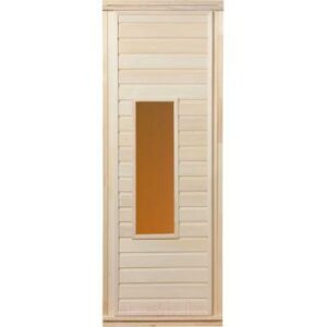 Деревянная дверь для бани Банные Штучки 32216