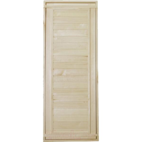 Деревянная дверь для бани КомфортПром 180x70 / 10016001