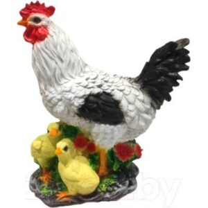 Фигурка для сада Park Курица с цыплятами / 169368