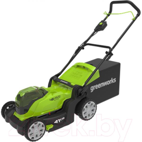 Газонокосилка электрическая Greenworks G24X2LM41