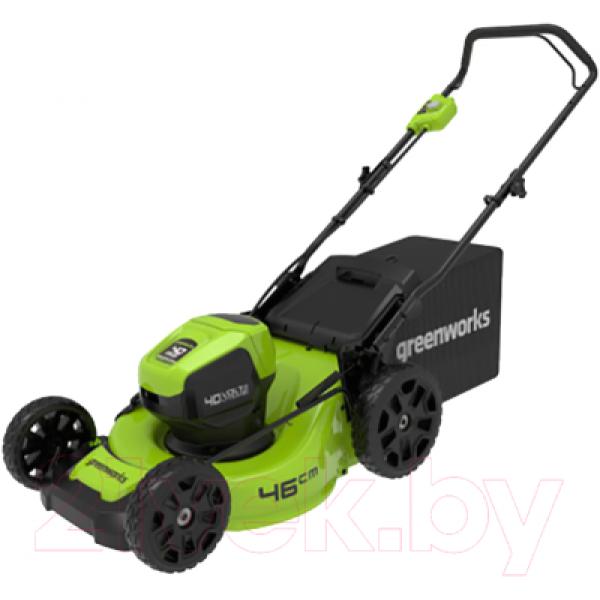 Газонокосилка электрическая Greenworks GD40LM46HP