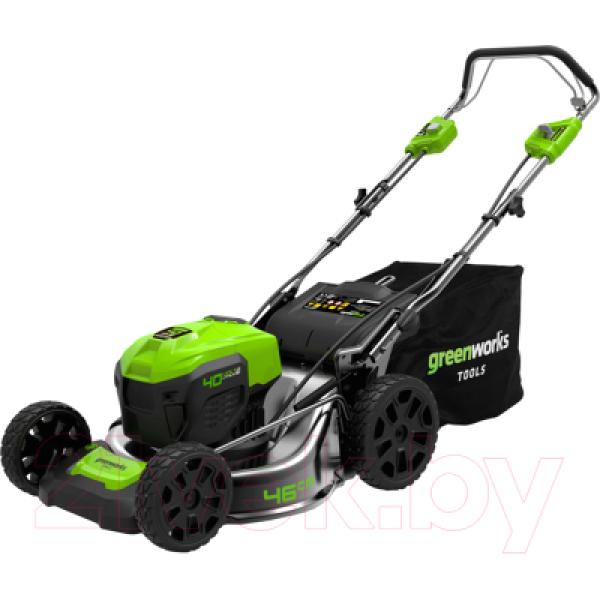 Газонокосилка электрическая Greenworks GD40LM46SPK4