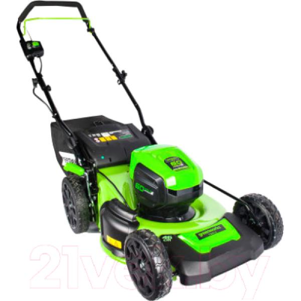 Газонокосилка электрическая Greenworks GD60LM46HP