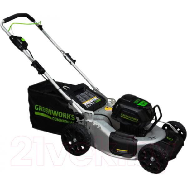 Газонокосилка электрическая Greenworks GD82LM53