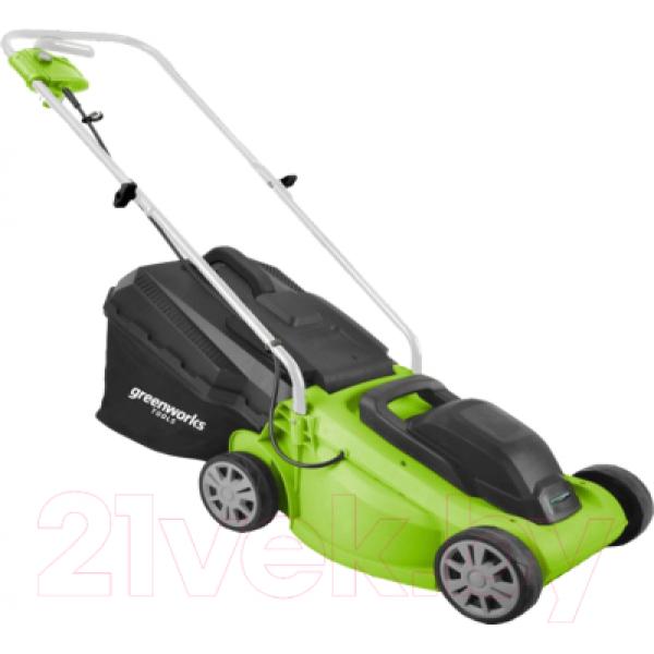 Газонокосилка электрическая Greenworks GLM1232