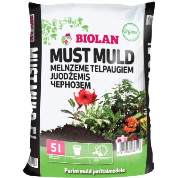 Грунт для растений Biolan Potting Muld Чернозем для комнатных растениq 57361111