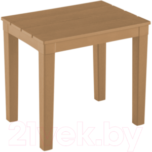 Кофейный столик садовый Ellastik Plast Прованс 40x30x37