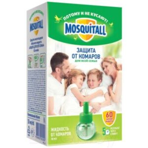 Наполнитель для фумигатора Mosquitall Защита для всей семьи от комаров 60 ночей
