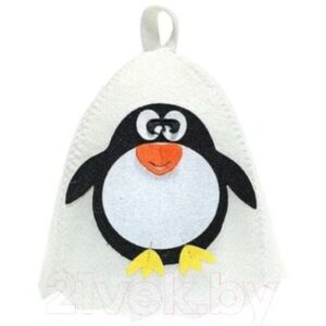 Шапка для бани Главбаня Пингвин / Б41005