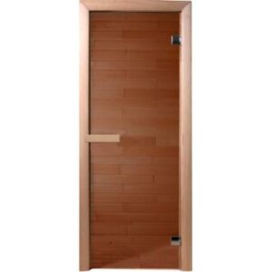 Стеклянная дверь для бани/сауны Doorwood 190x70