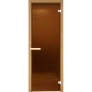 Стеклянная дверь для бани/сауны Doorwood 190x70