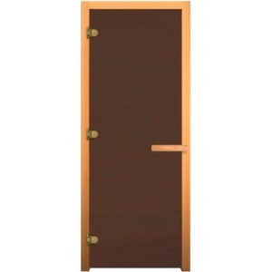 Стеклянная дверь для бани/сауны Везувий 190x70 GB