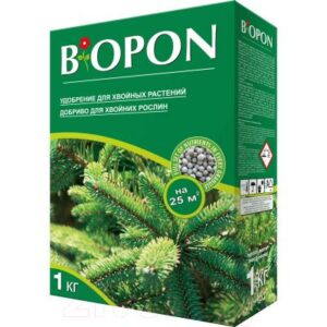 Удобрение Bros Биопон для хвойных растений